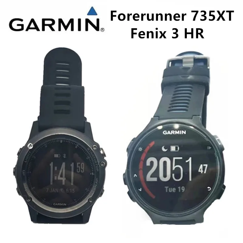 Часы Garmin Fenix 3 HR Forerunner 735XT GPS новинка 98% часы gps для плавания занятий на открытом