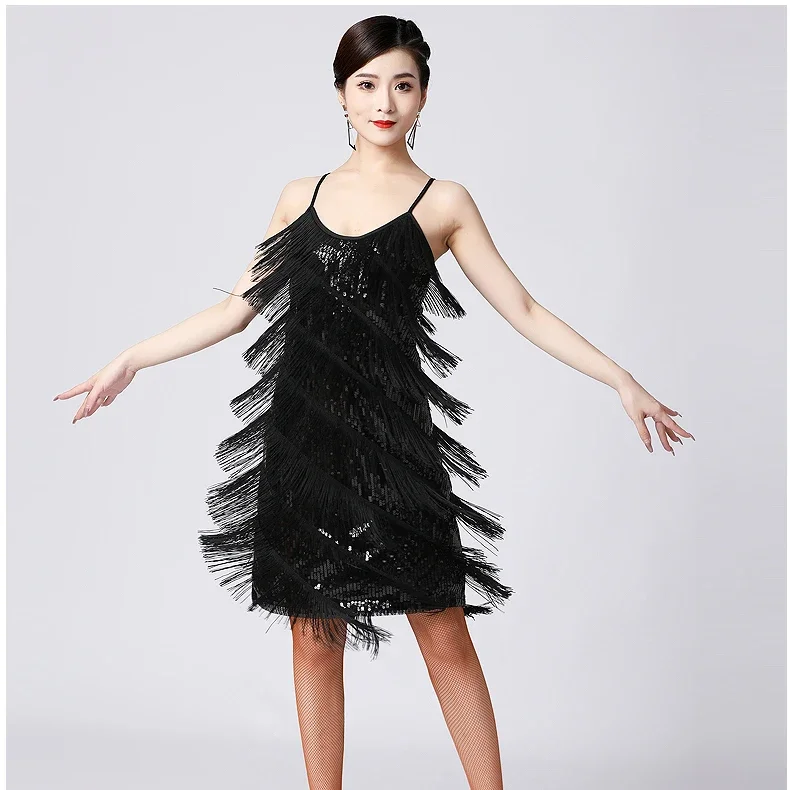 Женское платье MIA GENOVIA 1920-х годов из вязанного хлопка и полиэстера блестящее S-3XL