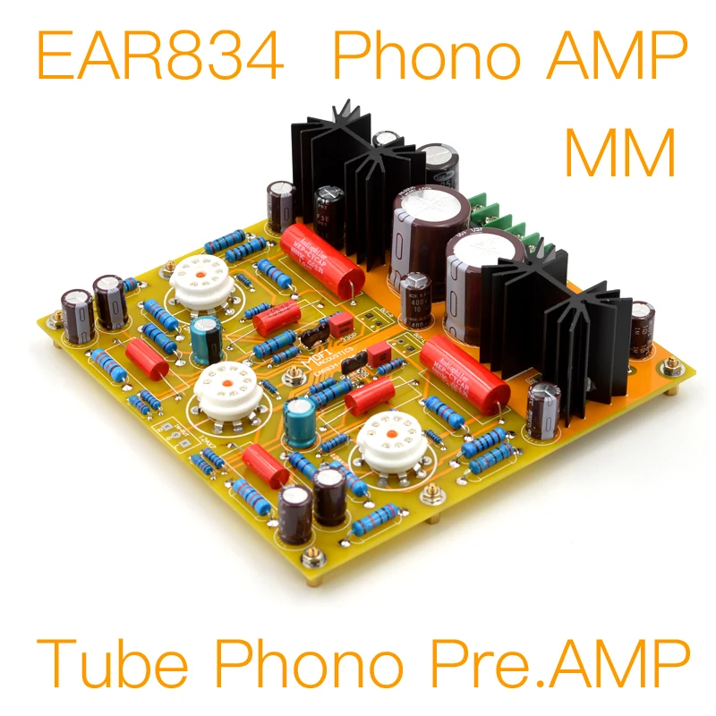 Купи MOFI-EAR834-Tube Phono усилитель (мм) RIAA-DIY KIT & готовая плата за 1,802 рублей в магазине AliExpress