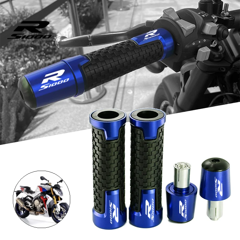 

For BMW S1000R S1000 R S 1000 R 2017 2018 2019 2020 2021 Motorcycle Accessories 7/8"22mm Handle grips handlebar grip ends Plug