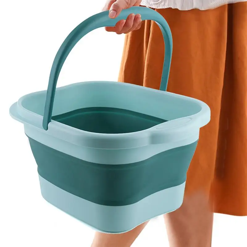 

Foldable Foot Bath Tool Foot Soaking Bath Basin With Massage Rollers Pedicure Foot Spa For Feet Stress Relief Foldable Foot Bath