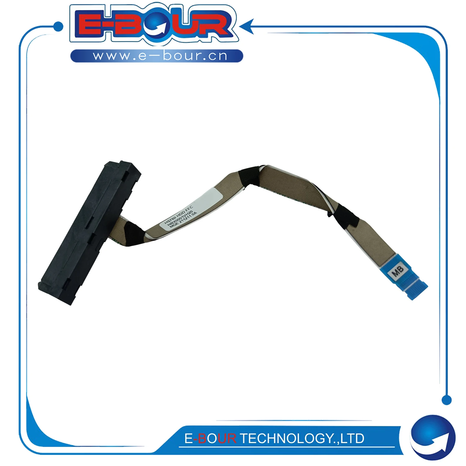 

New Notebook Repair Hard Drive Adapter for LE IdeaPad 3 17 AMD 3-17ITL6 NBX0001VH20 5B40S22058 Laptop HDD Connector Cable