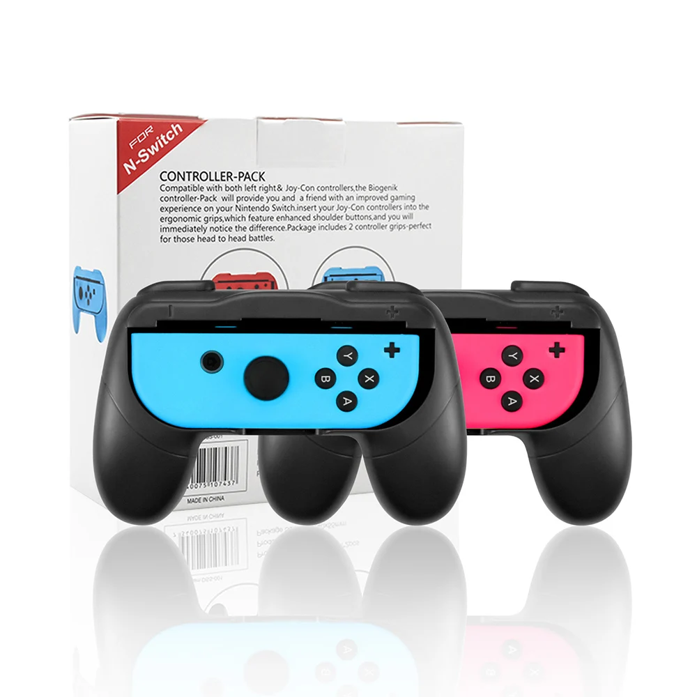 

Joy-con handle of game console, 2-piece set, comfortable console support of switch, which can accommodate two players