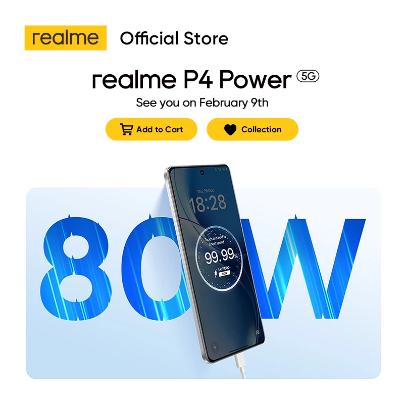 Фото [Мировая премьера] Смартфон realme P4 Power 5G будет в продаже с 9 февраля! №2