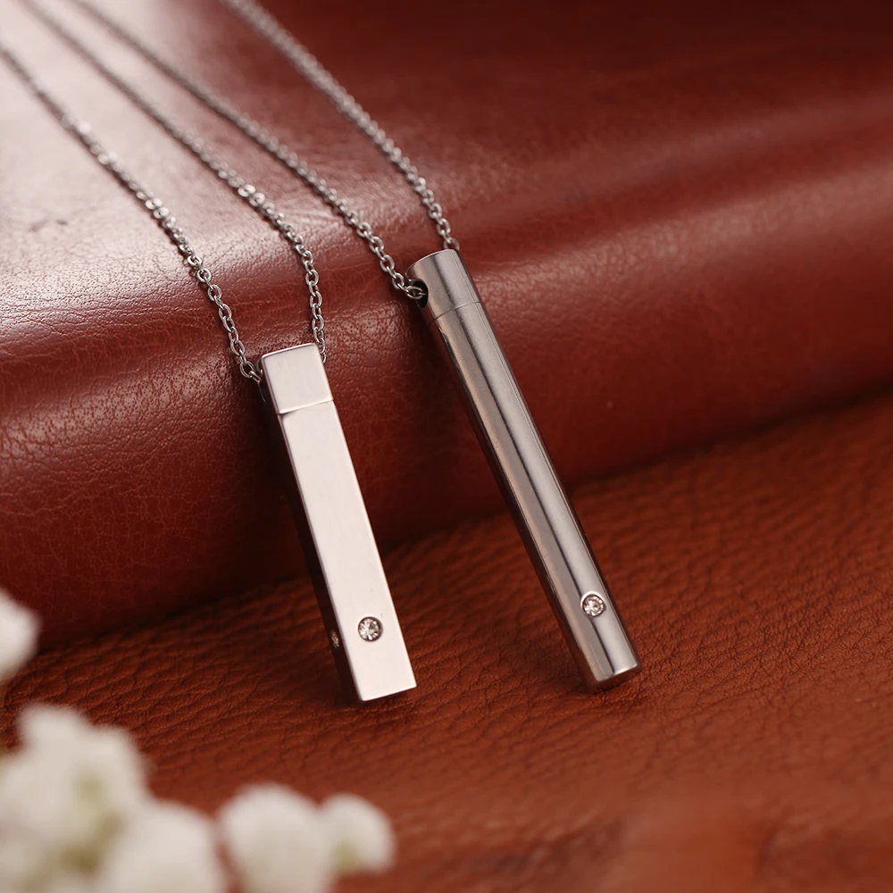 2022 New Aromatherapy Jewelry Essential Oil Diffuser Locket Perfume Necklace 316L Stainless Steel |