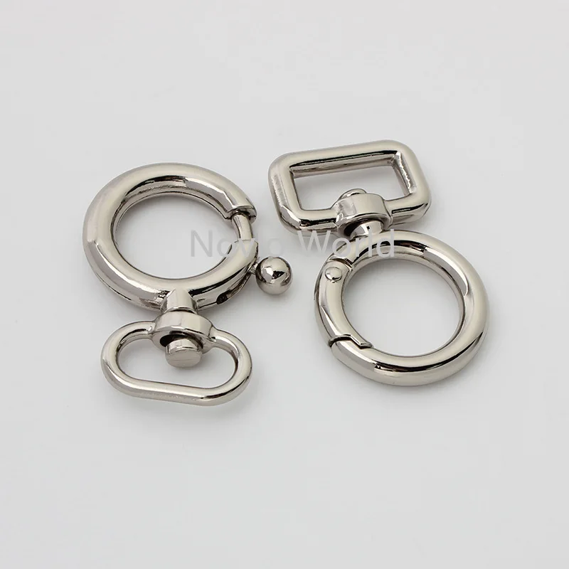 Металлический зажим для поводка собаки серебристый триггер тона верхнего конца