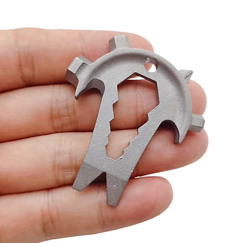 

Multi Pocket Tool Keychain Spanner Wrench Multifunction Screwdriver Multipurpose Camp Survive Outdoor Hiking Multi Pocket Tool