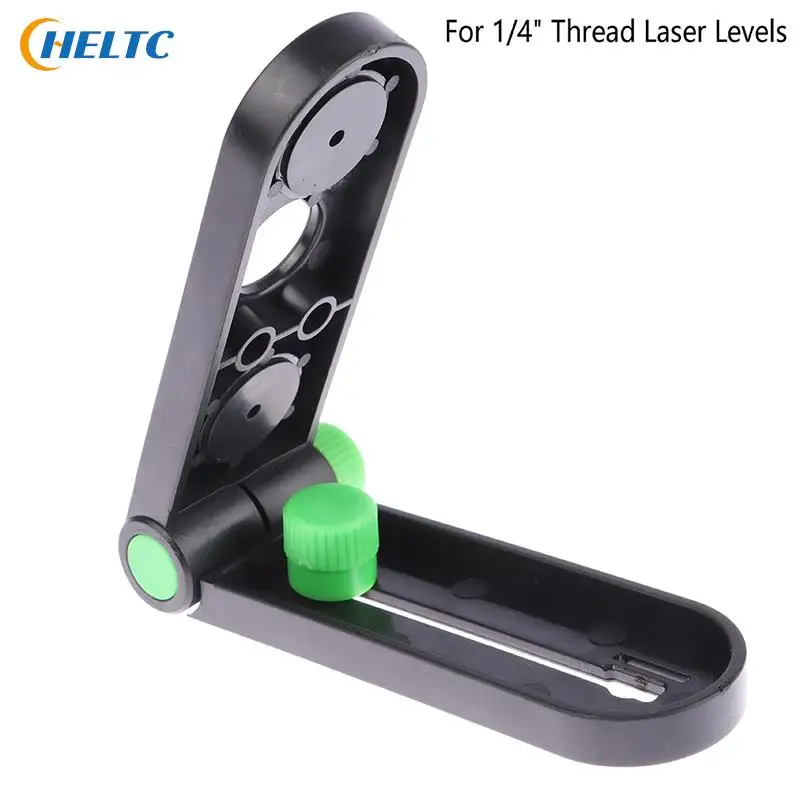 

Black Mini Laser Level Wall Bracket Adjustable For 1/4" Thread Laser Levels Support Wall Mounted Holder Strong Magnet