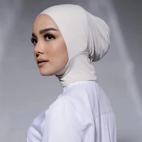 modanisa muslim under caps hijab hat woman 2022 solid color islamic full cover inner hijab eid undercap bonnet turban headband