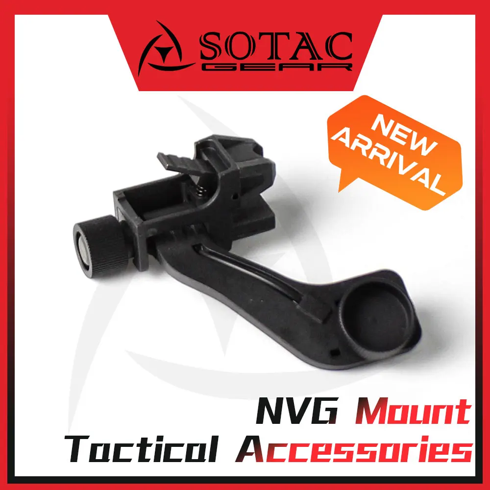 

SOTAC Weapon Metal J Arm NVG Mount for L4G24 Helmet Mounting Accessories Fit Pvs 14 Night Vision Goggles