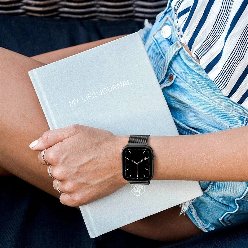 Loop Strap For Apple watch Band 44mm 40mm 45 41mm 49mm 42mm 38mm 45 mm correa bracelet iWatch series 7 ultra 8 6 se accessories