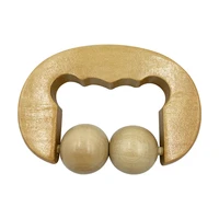 hand roller massage lotus wood material muscle relaxation neck shoulder and leg massage multifunction massage tools