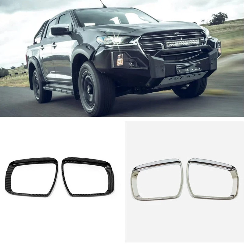 

Для Mazda BT-50 BT50 2021 2022 2023 ABS Хромированная Боковая дверь зеркало заднего вида стикер для бровей удерживающая воду рамка аксессуары