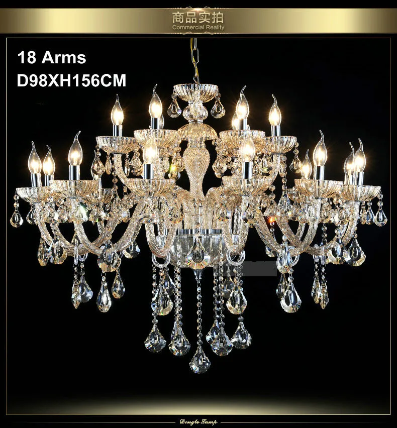 

Европейские Современные хрустальные люстры Congac, потолочные светильники 6, 8, 15 цветов, лампа