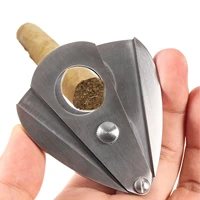 cigars cutter smoke punch flip cover punch blades smoke hole opener smoking accessories portable decorative smoke puncturer