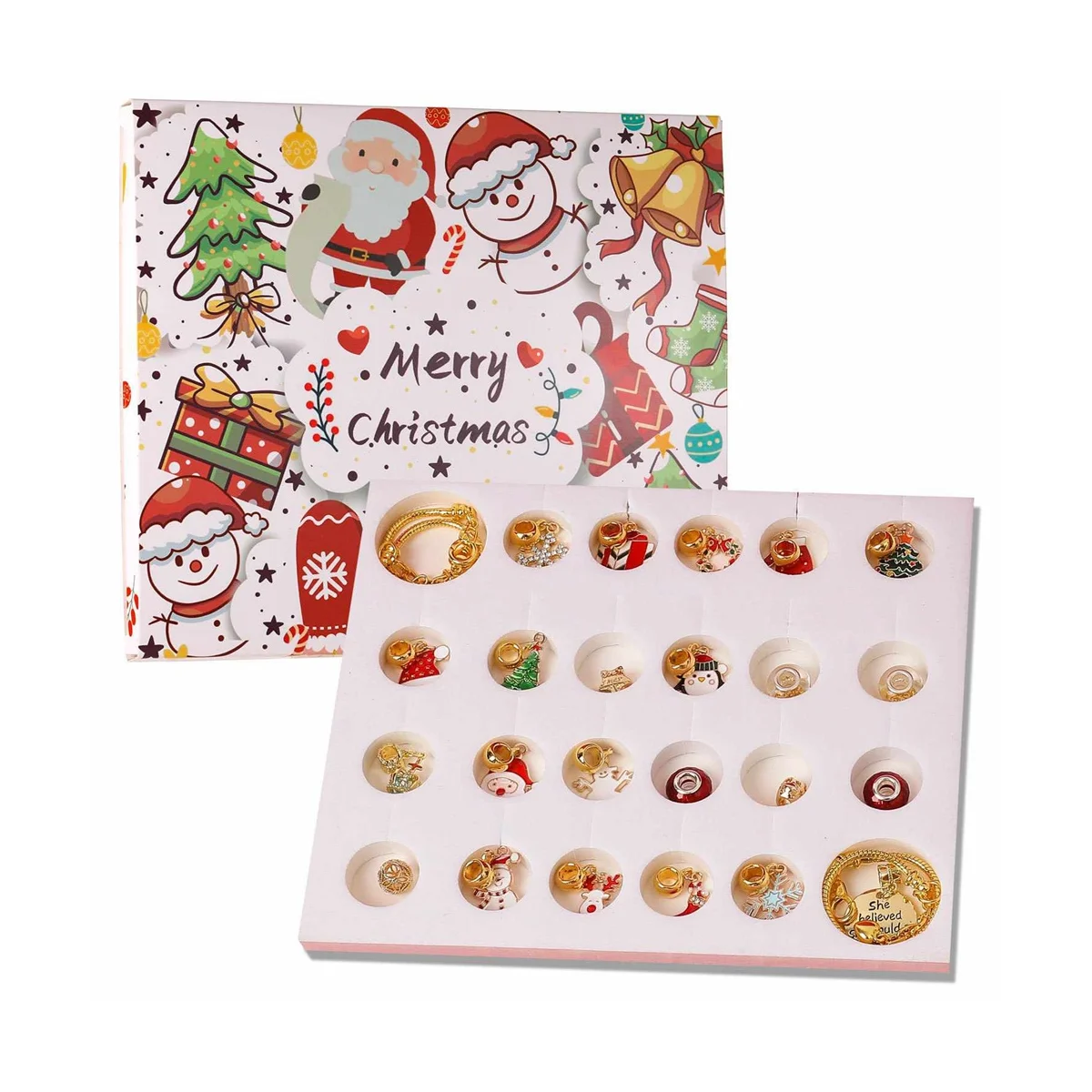 Календарь с рождественскими мотивами календарь обратным отсчетом для девочек на