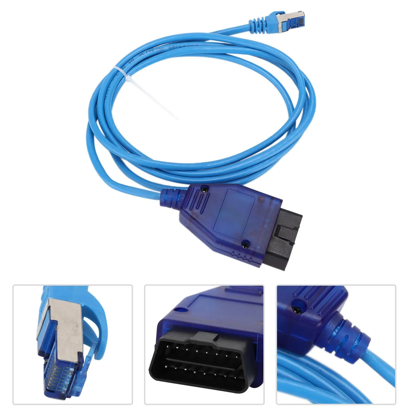 Интерфейсный кабель ENET OBD RJ45, программирование кодирования со светодиодной подсветкой, замена для BMW серии F1357 (art.: 3920ca1bef209) - 3920ca1bef209