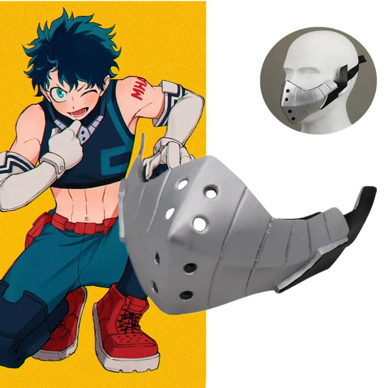 Adult Anime Boku No My Hero Academia Midoriya Izuku Deku Mask Cosplay Costume Helmets Resin Masks Party Masquerade Gifts Props