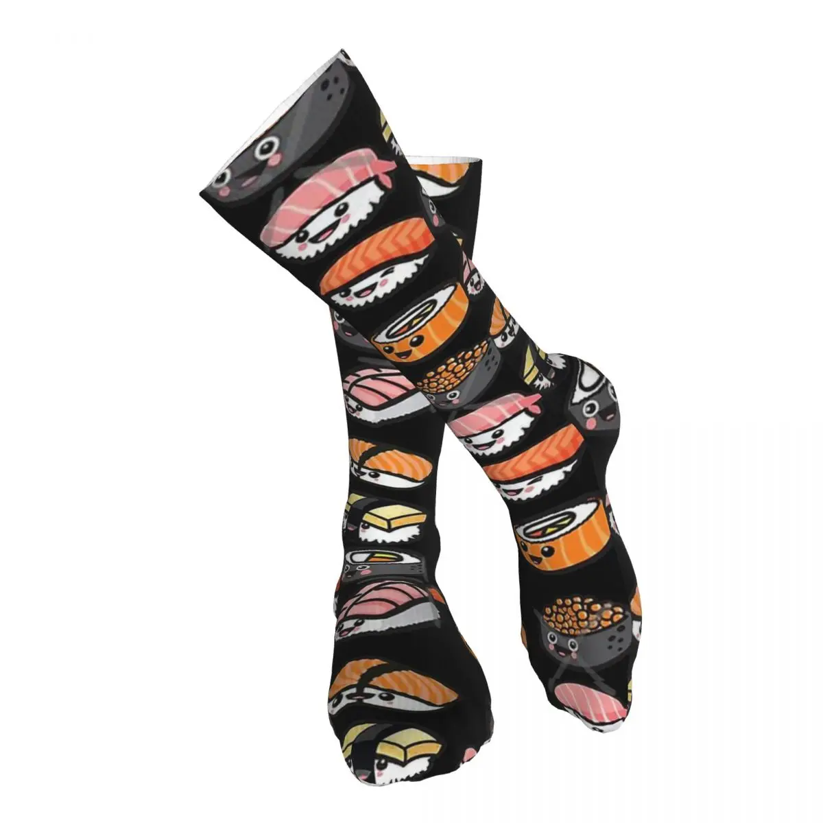 

Sushi Family Adult Stockings Not Easy to Pilling Suitable For Sports Medium thickness Bright Colours