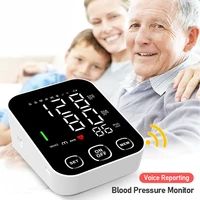 new version automatic arm type sphygmomanometer precise household lcd screen blood pressure monitor