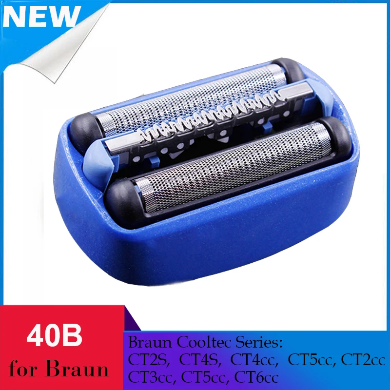 Сменная фольга и резак для бритвы Braun 40B, для бритвы CT2s, CT2cc, CT3cc, CT4s, CT4cc, CT5cc, CT6cc