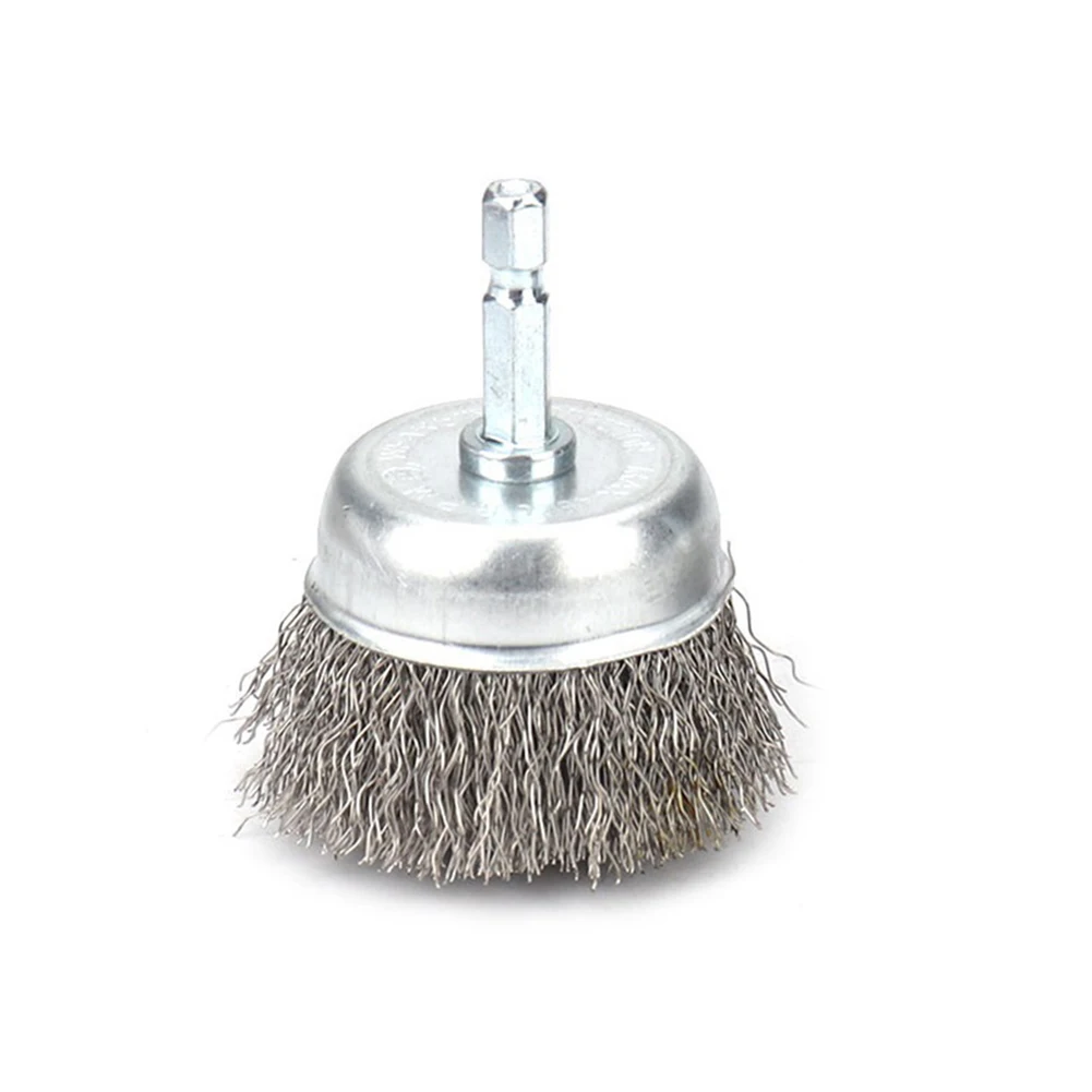 

65mm 2.56 Inch Steel Wire Wheel Brush Rotary Tools For Drill Tools Metal Rust Removal Polishing 1pcs Drill Brushes