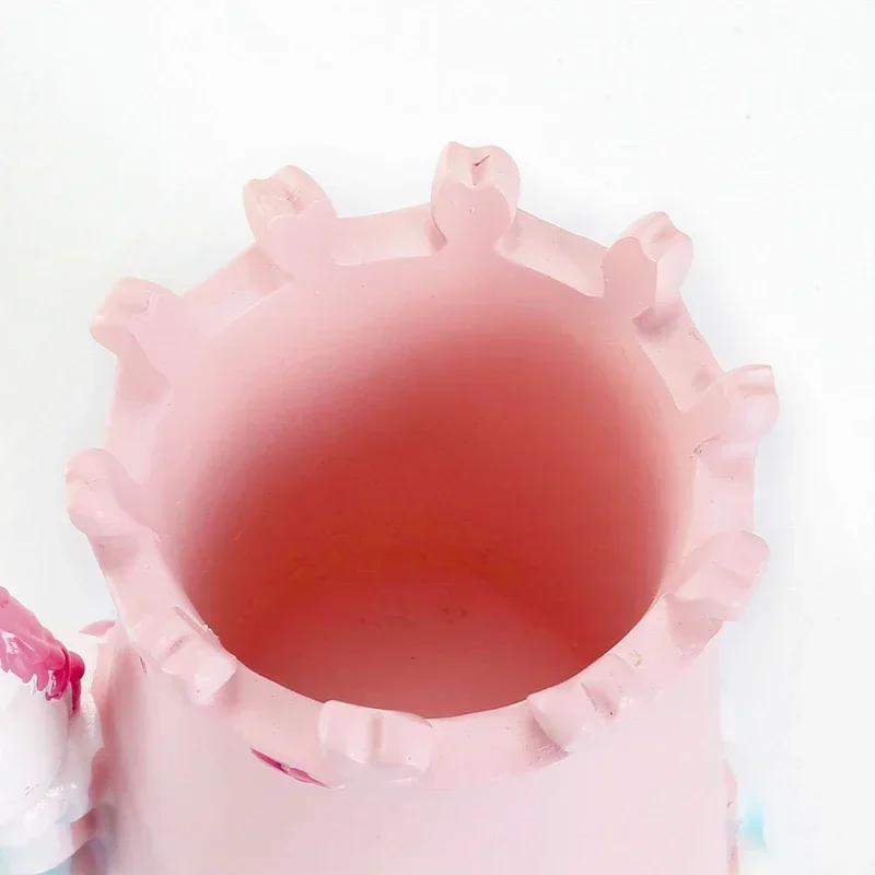 Мультяшное украшение для дома радуга фотодержатель ручной работы из смолы