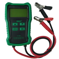 universal 12v automobile battery detector car motorcycle battery tester code reader scan tool supports multiple languages