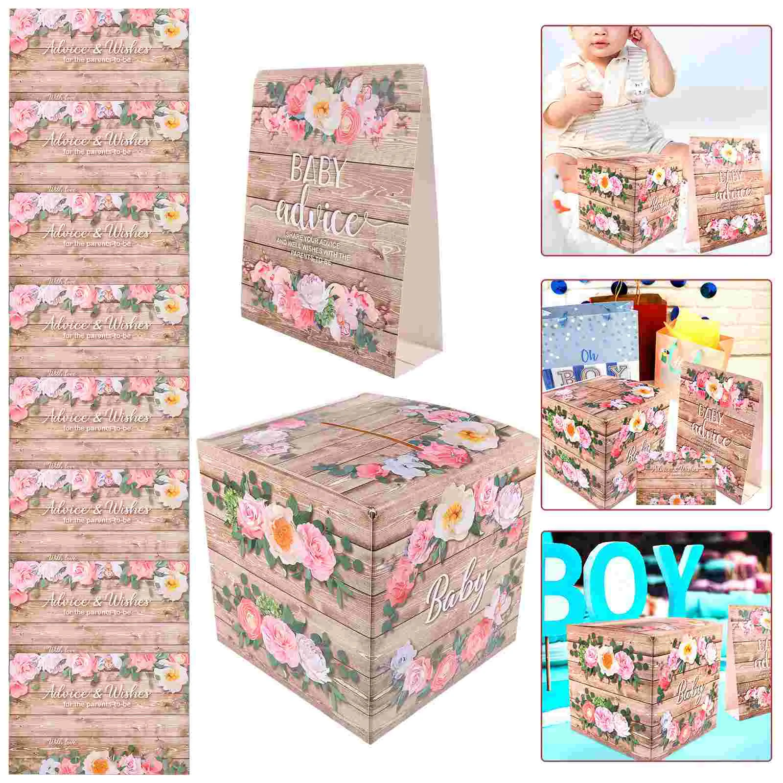 Raffle Tickets Cartoon Party Supplies Paper Baby Gender Reve
