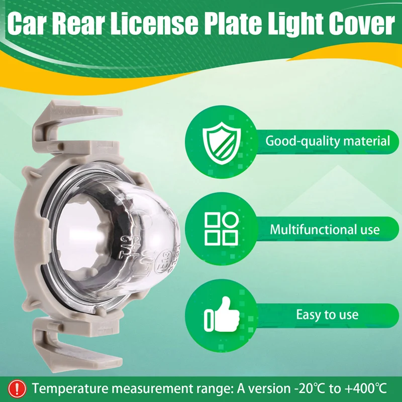 Car Rear License Plate Light Cover 81270-0K010 For Toyota Hilux 2004-2015 Protection