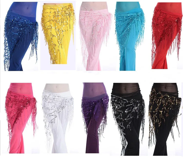 

Belly Dance Sequins Tassel Translucence Waist Chain Stage Performance Prop Party Supplies Ornamet