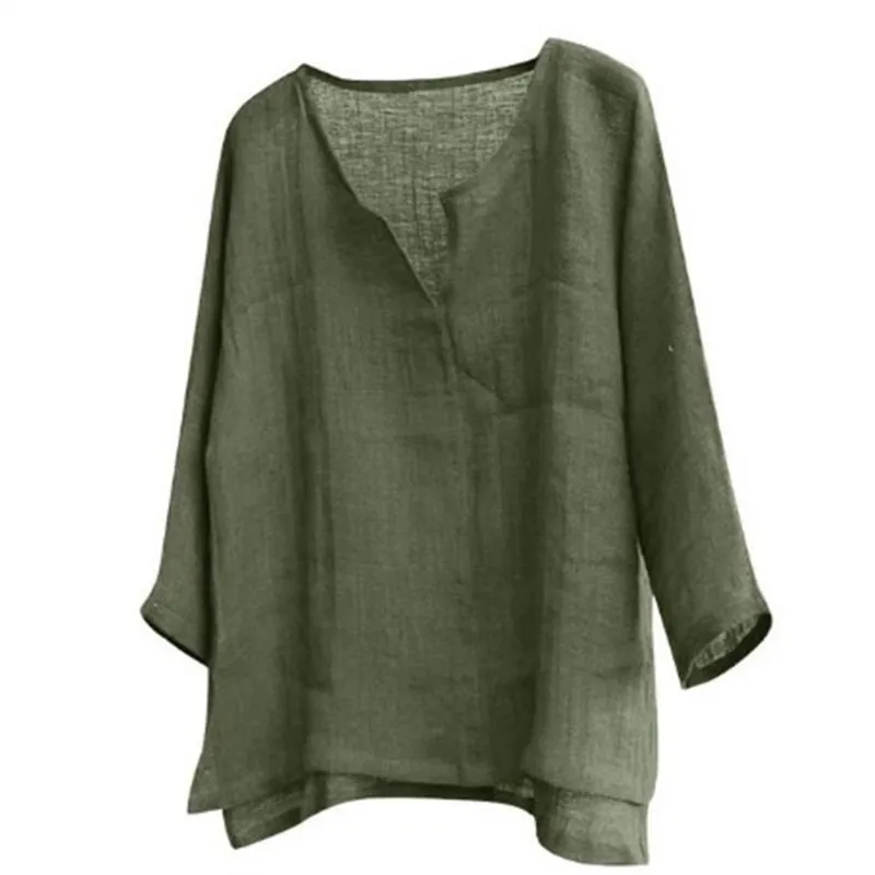 Autumn 2022 New Men's Shirts Cotton-linen Loose Collarless Long Sleeve Shirt Men Roupas Masculinas Camisas De Hombre