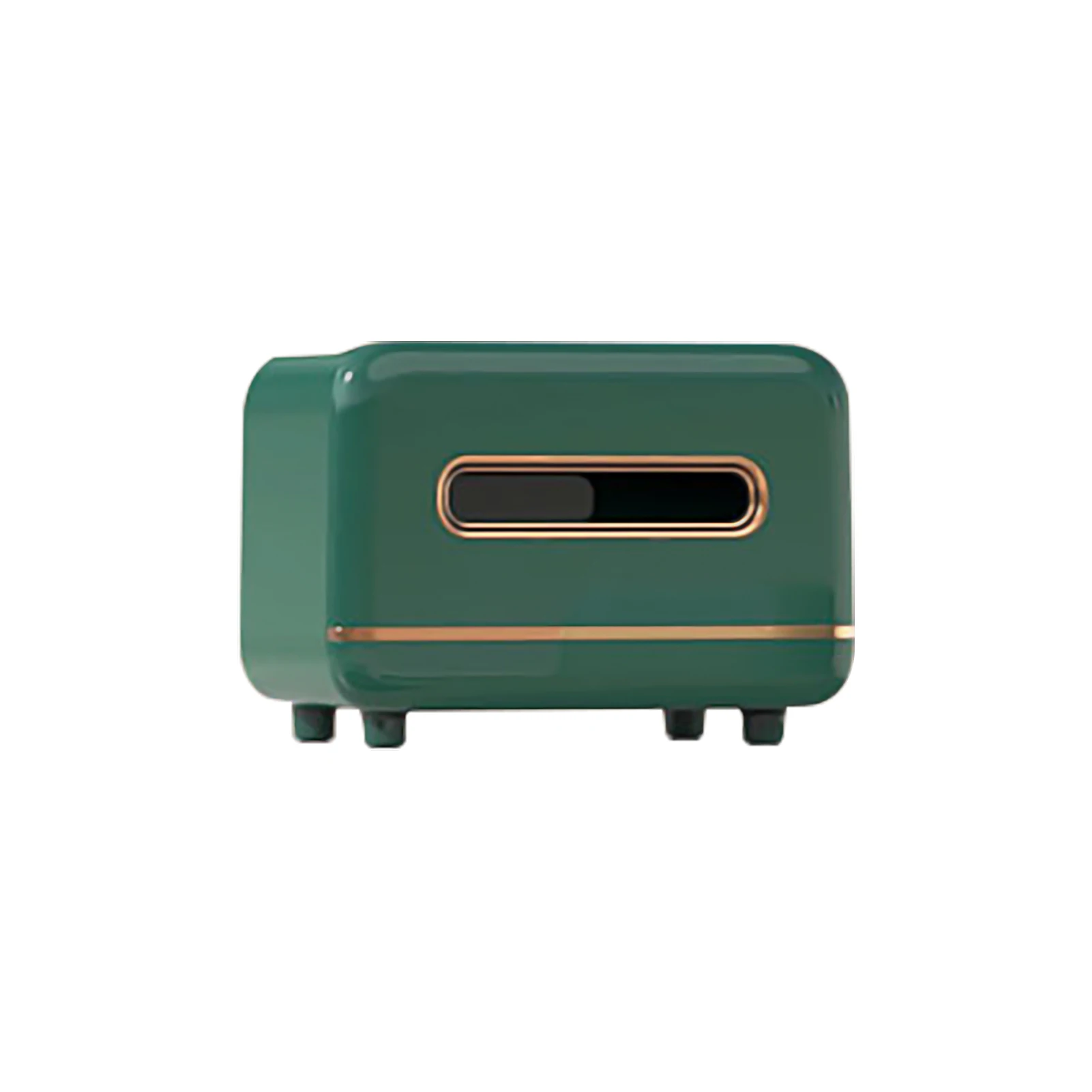 

Bathroom Double Layer Office Magnetic Buckle Multifunctional Napkin Holder ABS Tissue Box Anti Slip Pad Durable With Storage