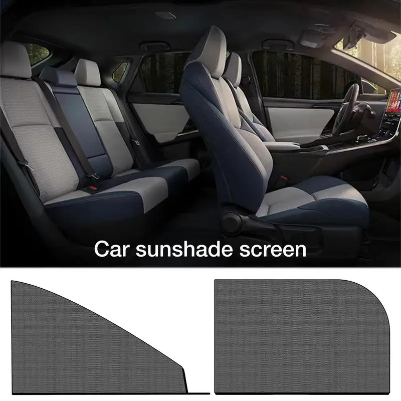 

Солнцезащитный козырек для автомобиля, Стайлинг аксессуаров, защита от ультрафиолета, для боковых окон, легкий Чехол