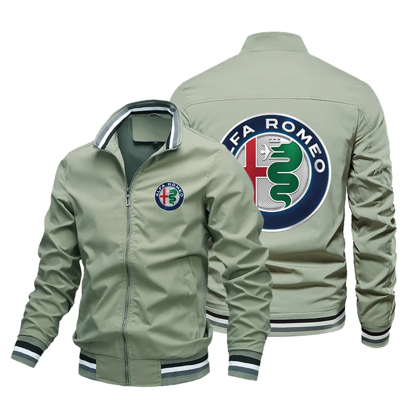

F1 Alfa Romeo Formula One Racing Men's Outdoor Fashion Street Jacket Clothing