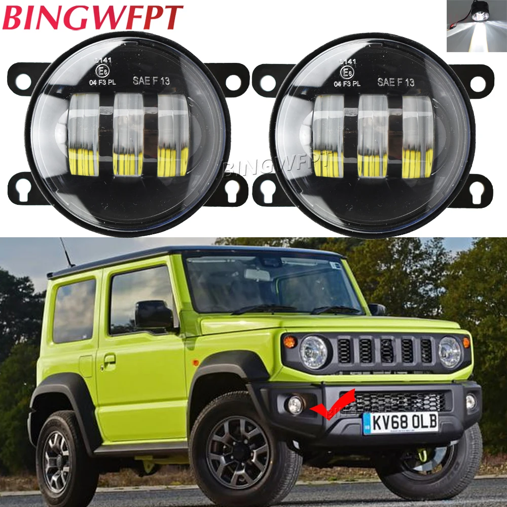 

Car Fog Light Assembly LED Daytime Running Lamp DRL For Suzuki Grand Vitara Swift Splash SX4 Ignis Alto Jimny JB64 JB74 2018-202