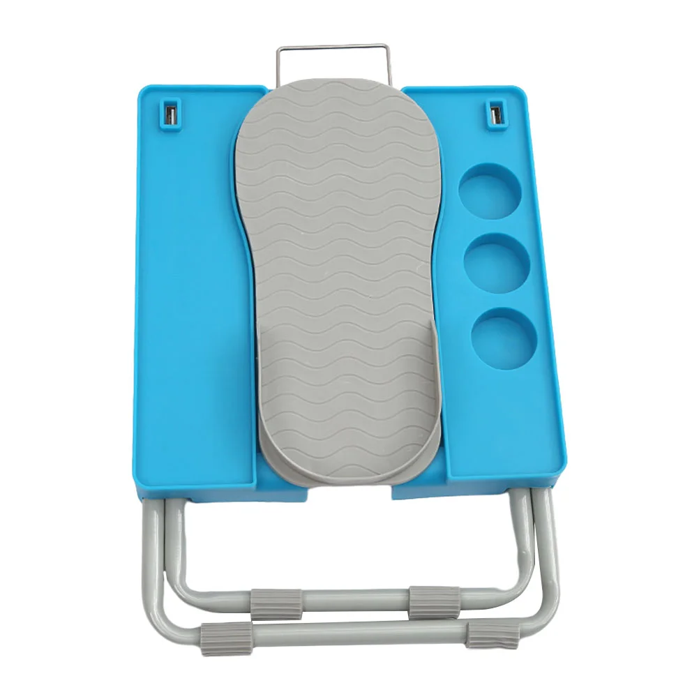 

Nail Pedicure Restfoot Lightfootrest Beauty Shelf Stool Tools Folding Beautifying Stand Portable Station Task Magnifier Cart