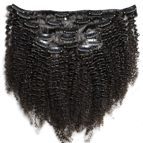 IXTUYLL 4C афро-кудрявые натуральные волосы на клипсах