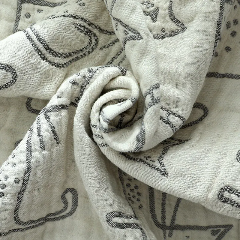 Бамбуковое хлопковое муслиновое одеяло летние одеяла для кровати дивана