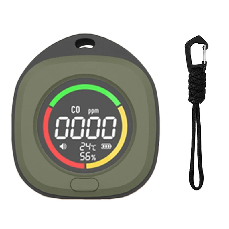 Детектор угарного газа сигнализация Co датчик температуры и влажности