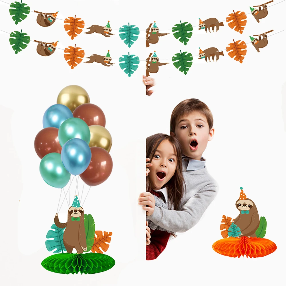 Украшение для вечеринки в честь Дня рождения ребенка набор украшений на тему