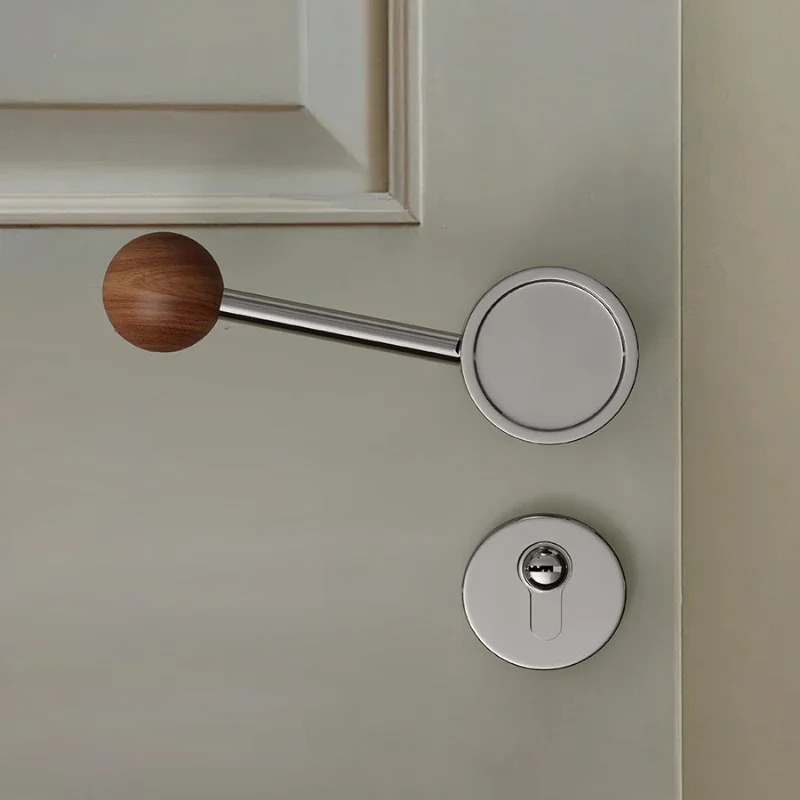 Современный креативный дизайн магнитный бесшумный замок интерьерный винтажный