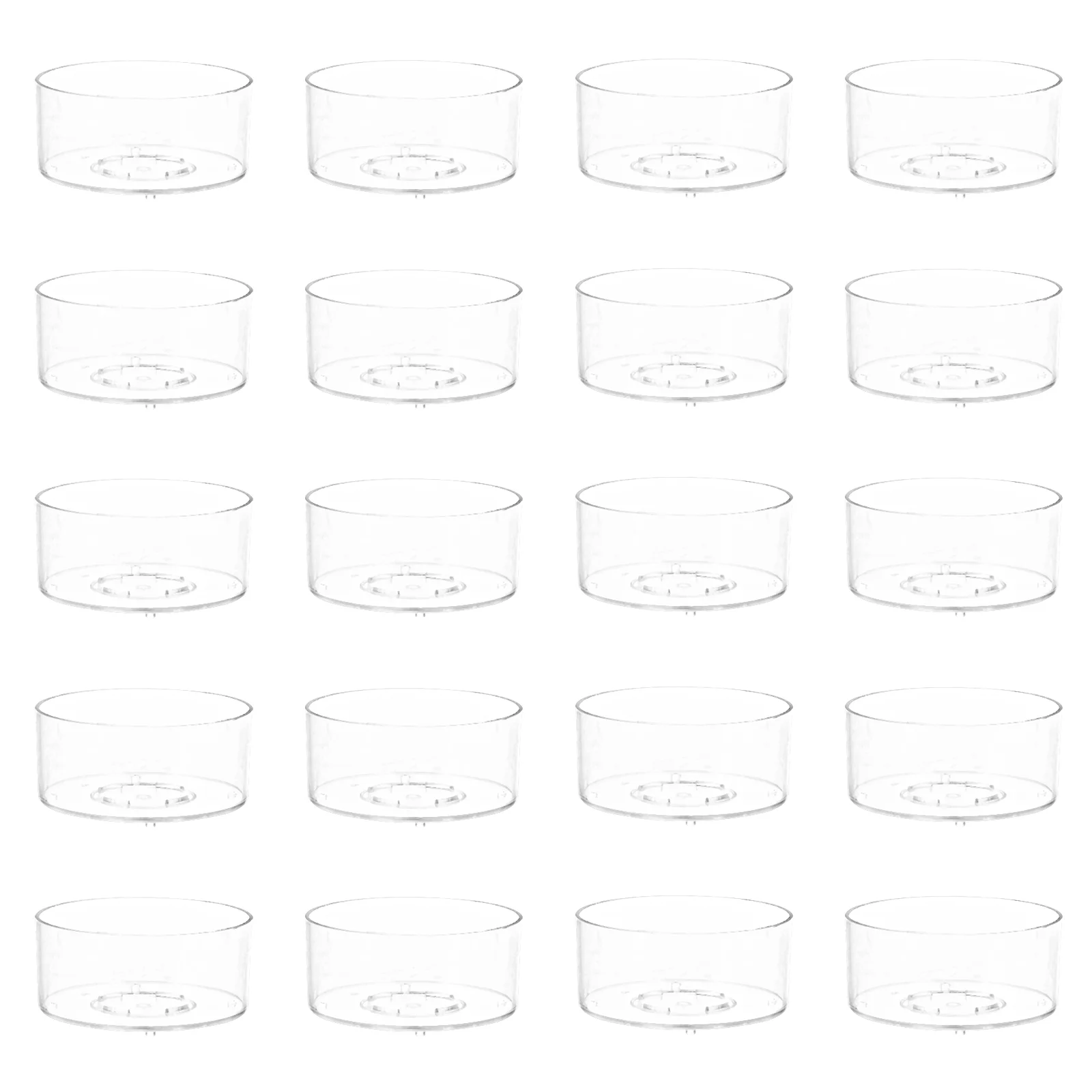 

Holder Wax Votive Containertealight Cups Making Box Transparentmolds Holders Melt Empty Containers Tea Jars Clear Light Cup Tins