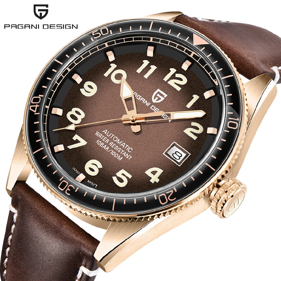 

PAGANI Design 2020 Brand Men Watches Automatic Stainless Steel Waterproof Watch Men Luxury Business Sport Mechanical Wristwatch
