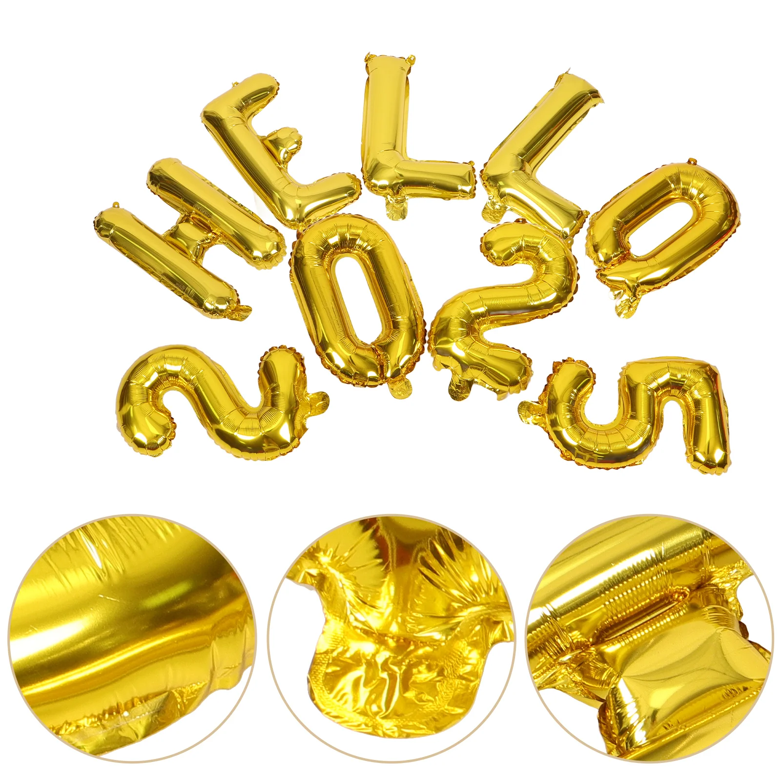 Воздушный шар 2025 года арка из розового золота золотые воздушные шары новогодний