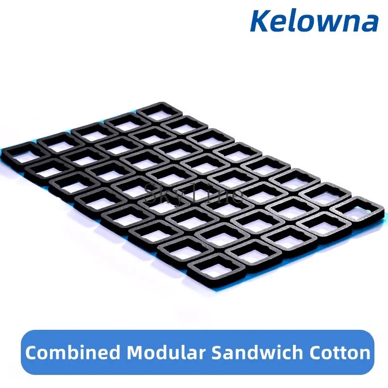 【In Stock】Kelowna Mechanical Keyboard Sandwich Cotton Uniaxial Foam Material Combined Sandwich Cotton Positioning Plate Muffler