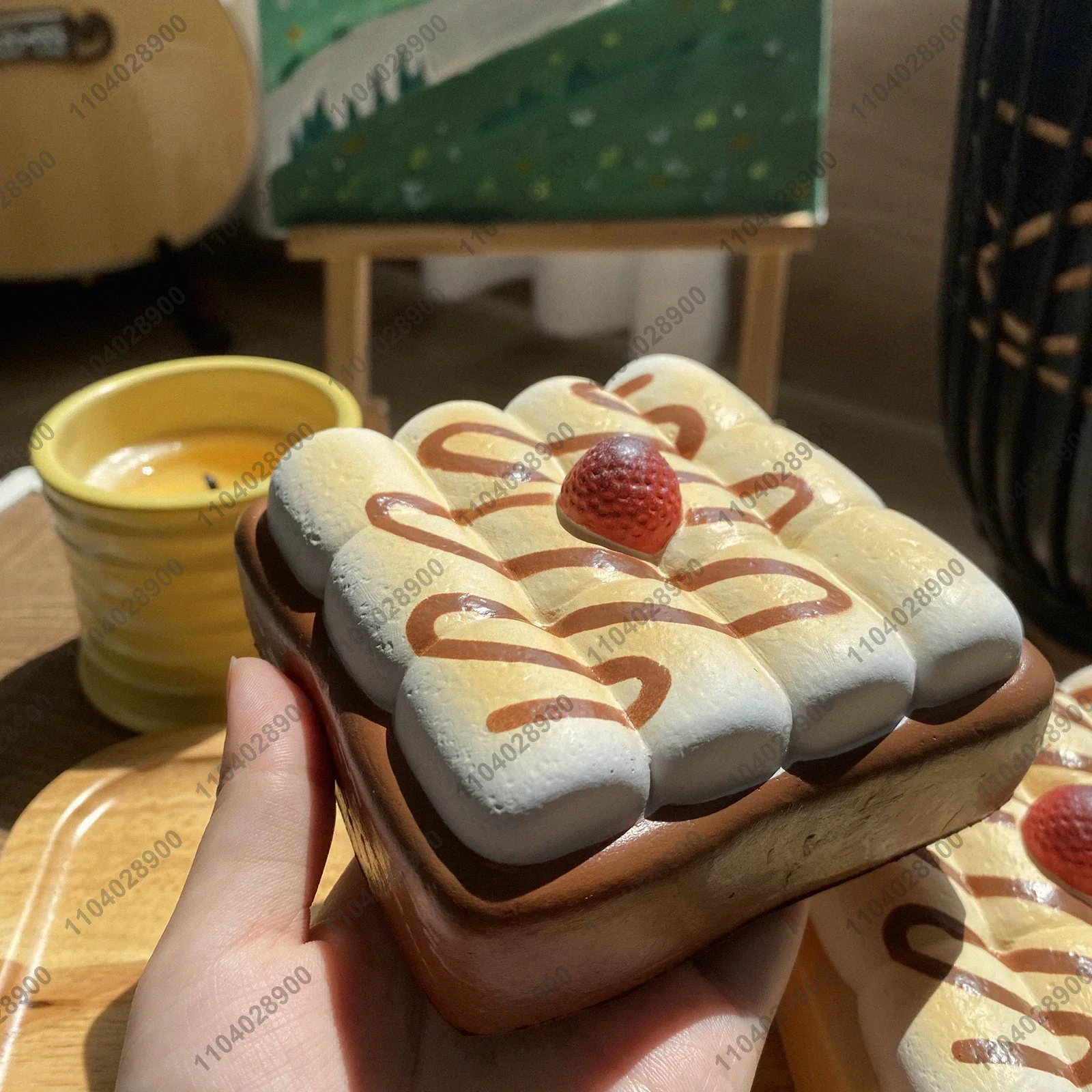 Зефир тостов медленно Восстанавливающий форму Сжимаемый 'more хлеб тост