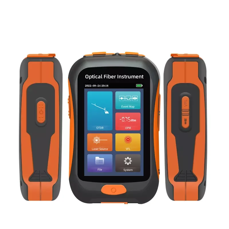 

Mini Fiber Optic OTDR Optical Fiber Reflectometer Built 80KM in VFL iOLA PON Optical Power Meter OTDR
