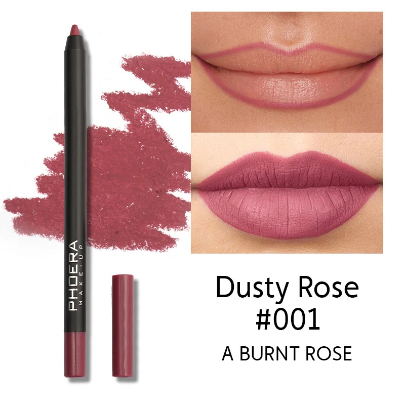 

13Color Lip Liner Pen Matte Lip Contour Pencil Waterproof Charming Lipliner Lipstick Professional Women Lip Makeup Tool Cosmetic