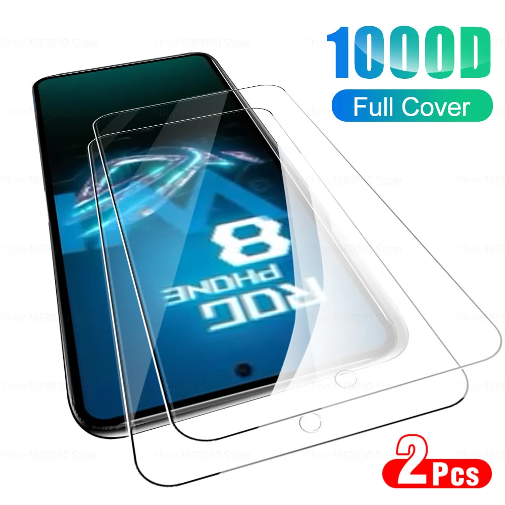 2 шт. HD чехол из закаленного стекла для защитных экранов ROG Phone 8 Phone8 Pro Phone8pro 5G
